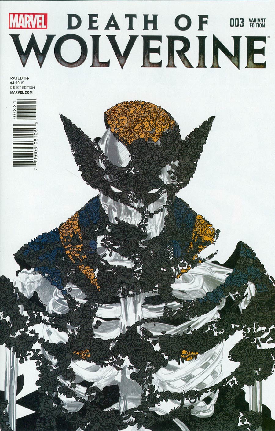 Death Of Wolverine #3 Cover D Incentive Orlando Santiago Variant Cover