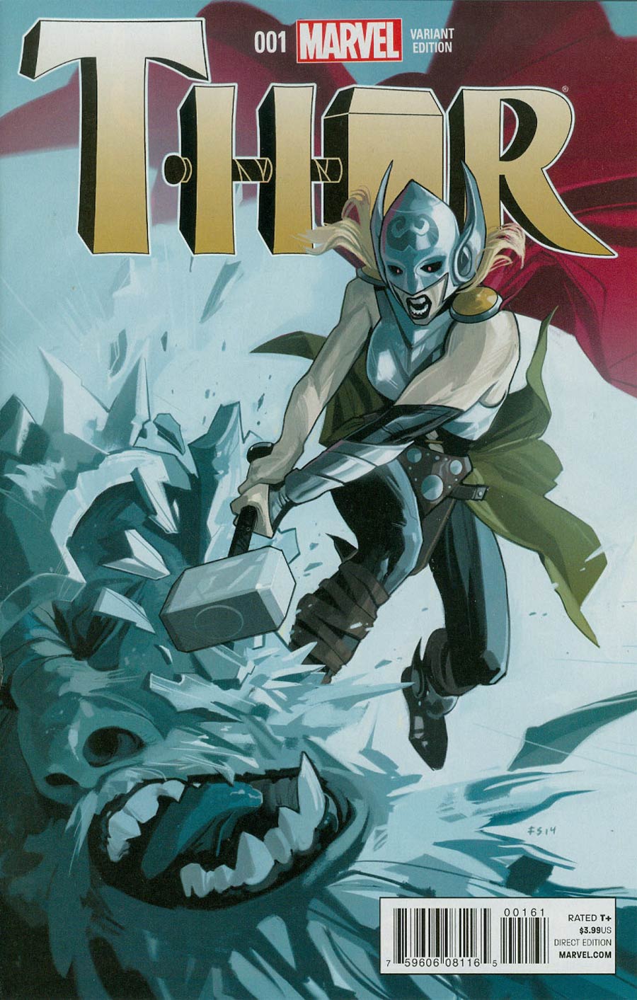Thor Vol 4 #1 Cover E Incentive Fiona Staples Variant Cover