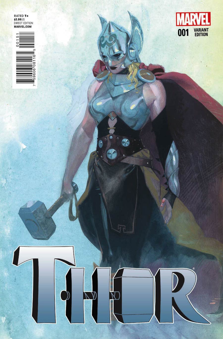 Thor Vol 4 #1 Cover G Incentive Esad Ribic Design Variant Cover