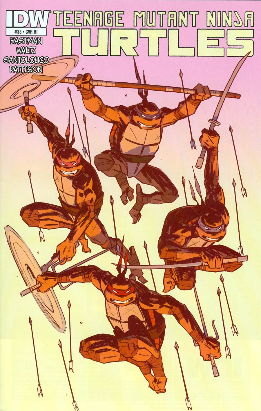 Teenage Mutant Ninja Turtles Vol 5 #38 Cover C Incentive Brahm Revel Variant Cover