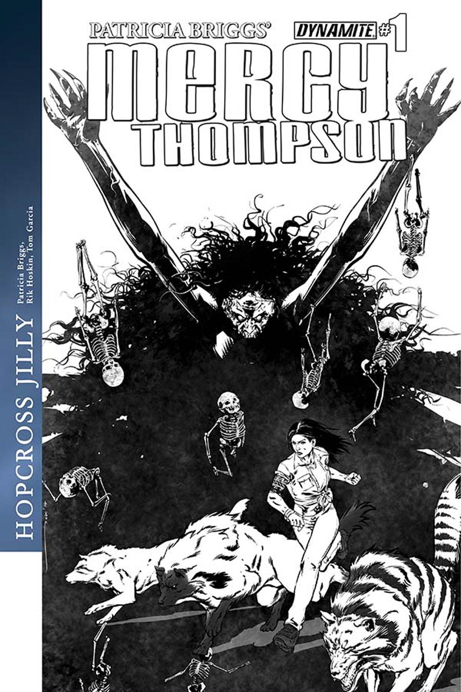 Patricia Briggs Mercy Thompson #1 Cover B Incentive Tom Garcia Black & White Cover