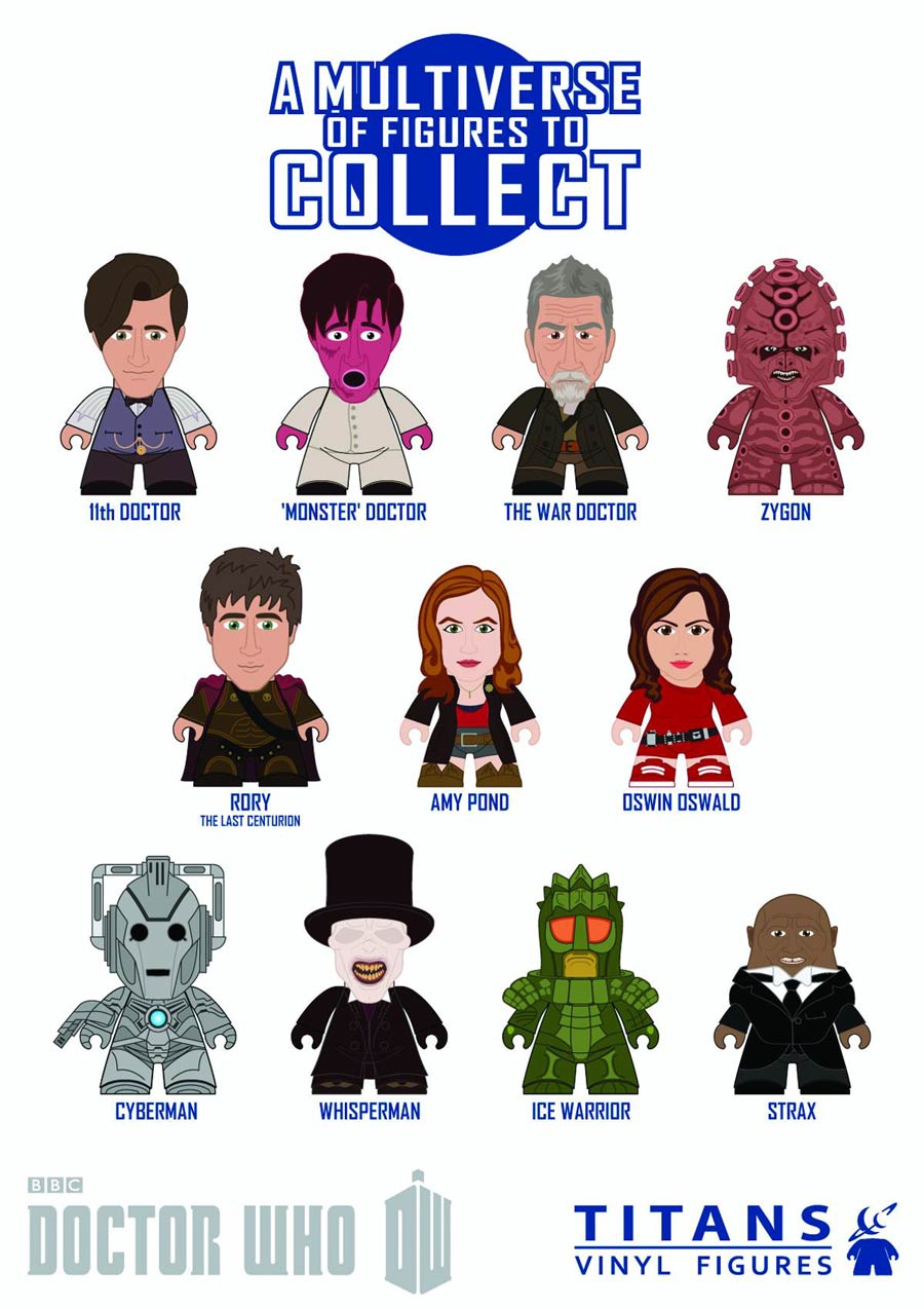 Doctor Who Titans Mini Figure Series 4 Blind Mystery Box