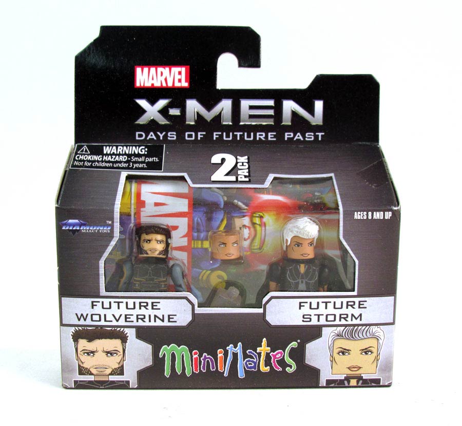 Marvel Minimates Series 58 X-Men Days Of Future Past Future Wolverine & Future Storm 2-Pack