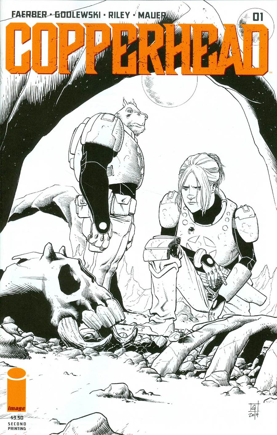 Copperhead #1 Cover B 2nd Ptg