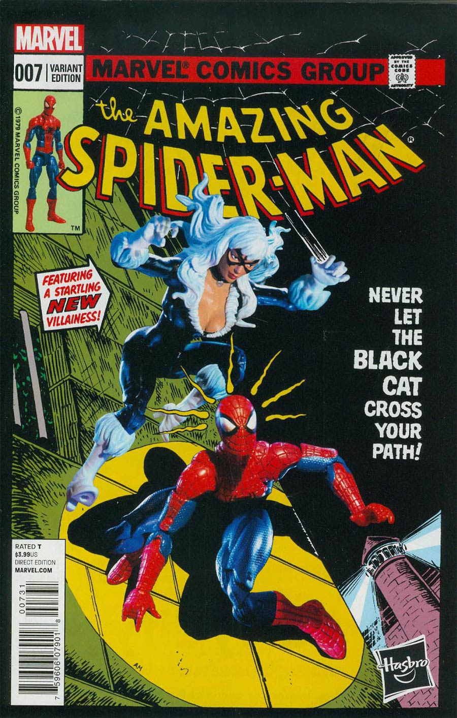 Amazing Spider-Man Vol 3 #7 Cover B Incentive Hasbro Variant Cover (Edge Of Spider-Verse Tie-In)