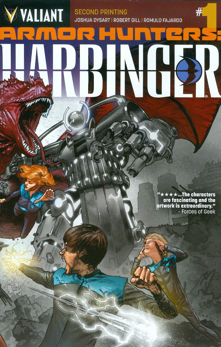 Armor Hunters Harbinger #1 Cover F 2nd Ptg