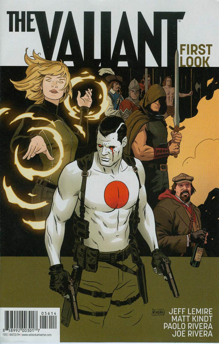 Valiant First Pullbox Preview The Valiant First Look