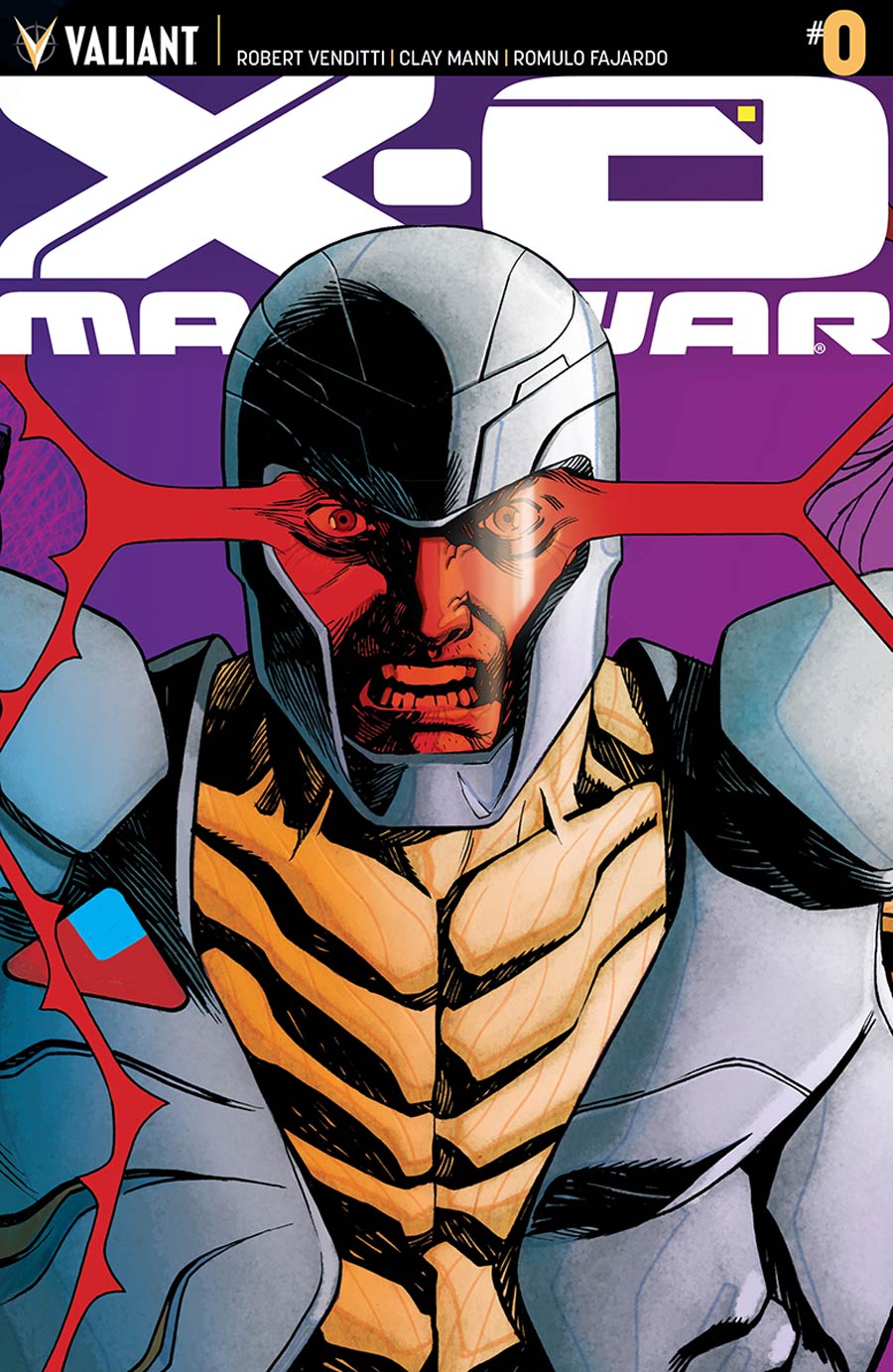 X-O Manowar Vol 3 #0 Cover E Variant Dave Johnson Interlocking Cover (3 Of 5)