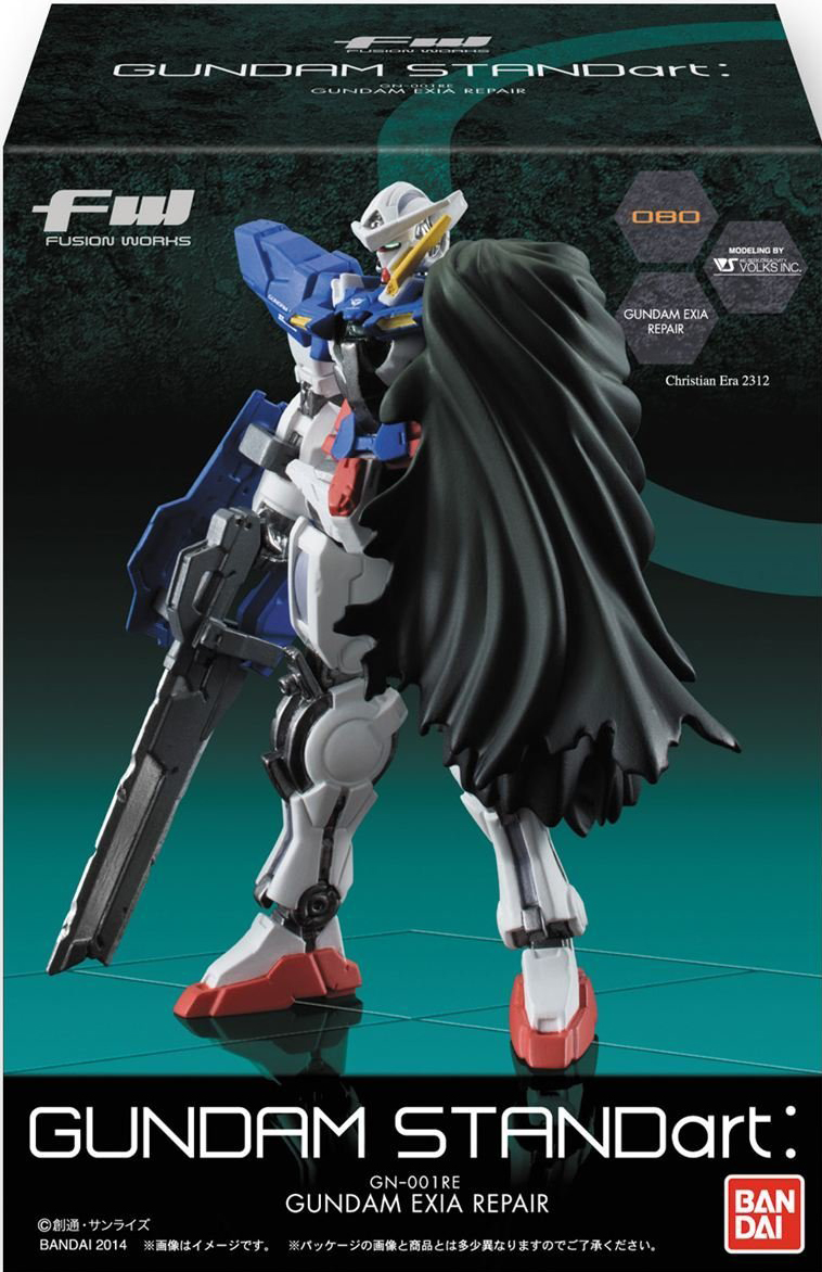 FW Gundam STANDart Vol 21 #80 GN-001RE Gundam Exia Repair Action Figure
