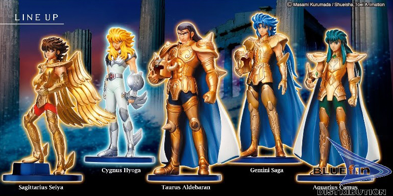 Saint Seiya Agaruma Vol 1 - Box Of 5 Figures