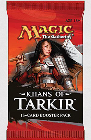 Magic The Gathering Khans Of Tarkir Booster Pack