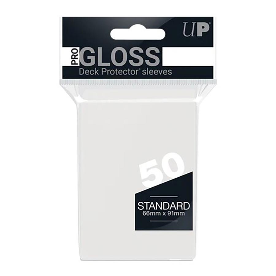 Ultra Pro PRO-Gloss Standard Deck Protector Sleeves - Clear