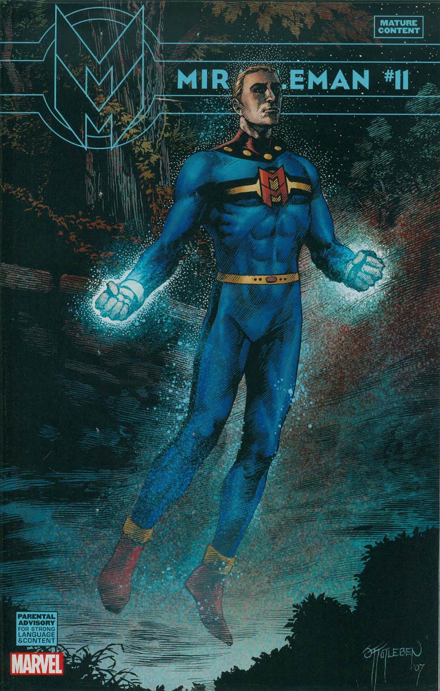 Miracleman (Marvel) #11 Cover D Regular John Totleben Cover Without Polybag