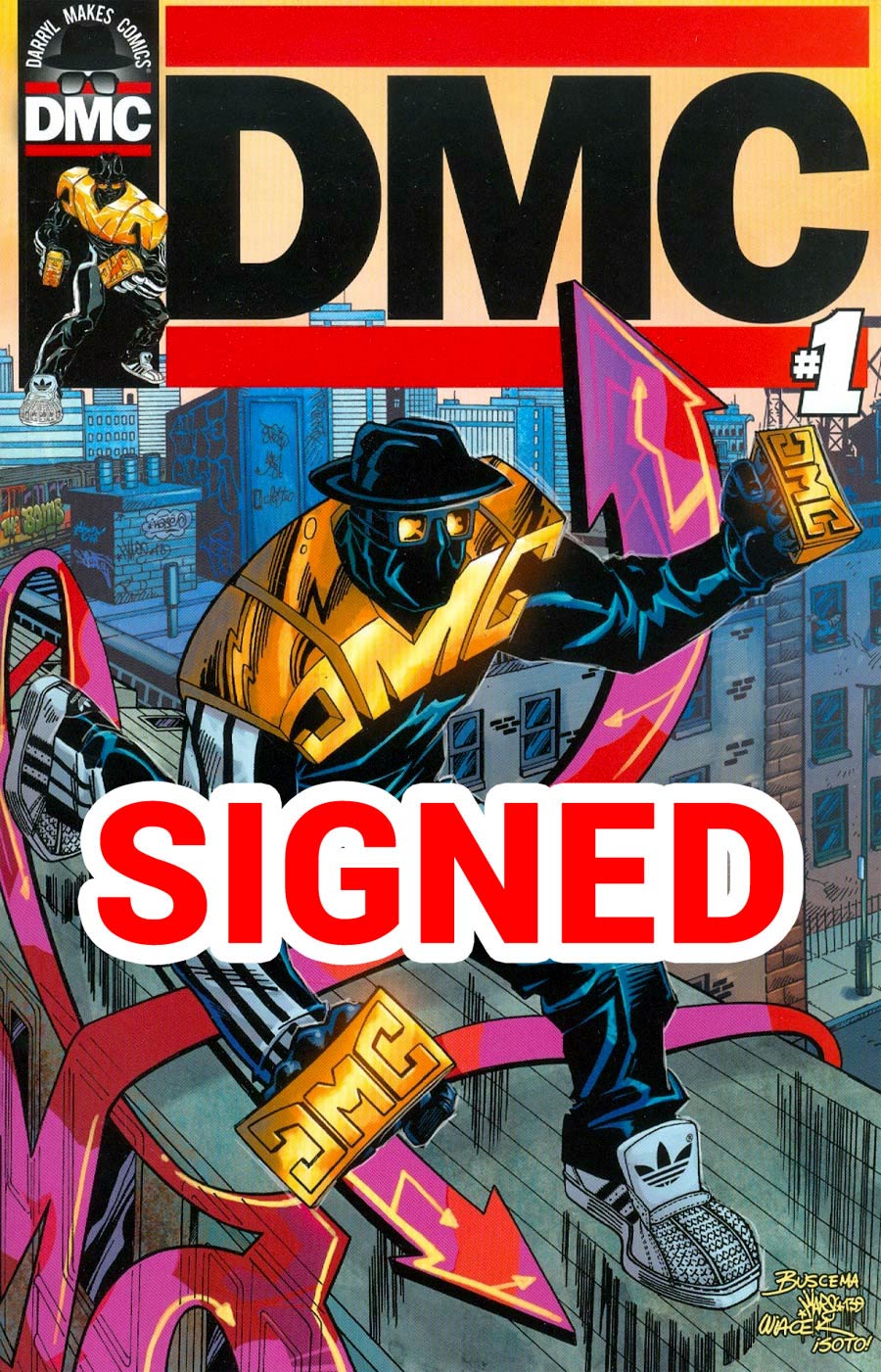 DMC Vol 1 GN Signed By Darryl DMC McDaniels