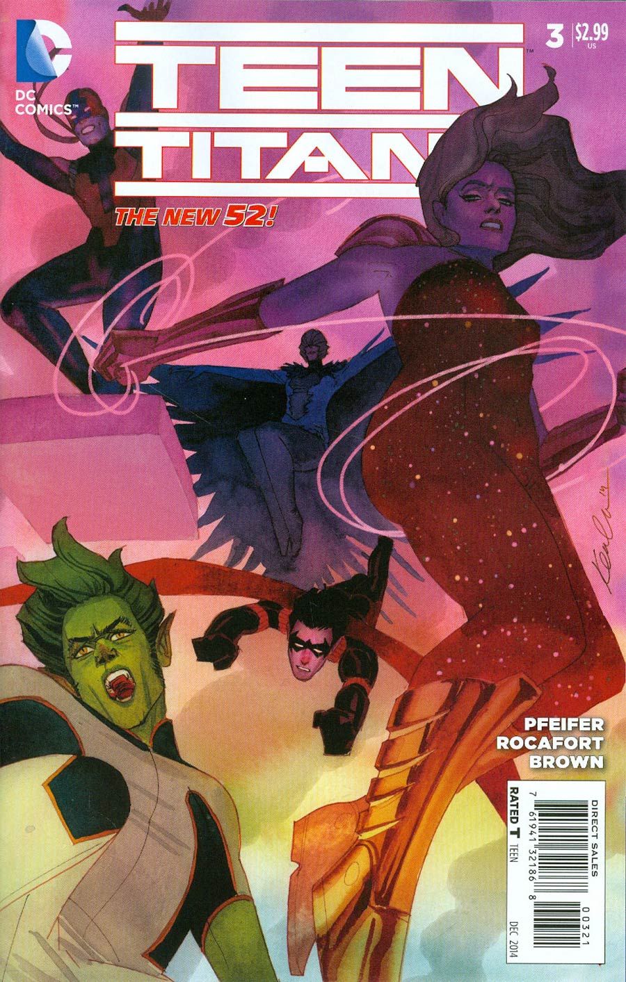 Teen Titans Vol 5 #3 Cover C Incentive Kevin Wada Variant Cover