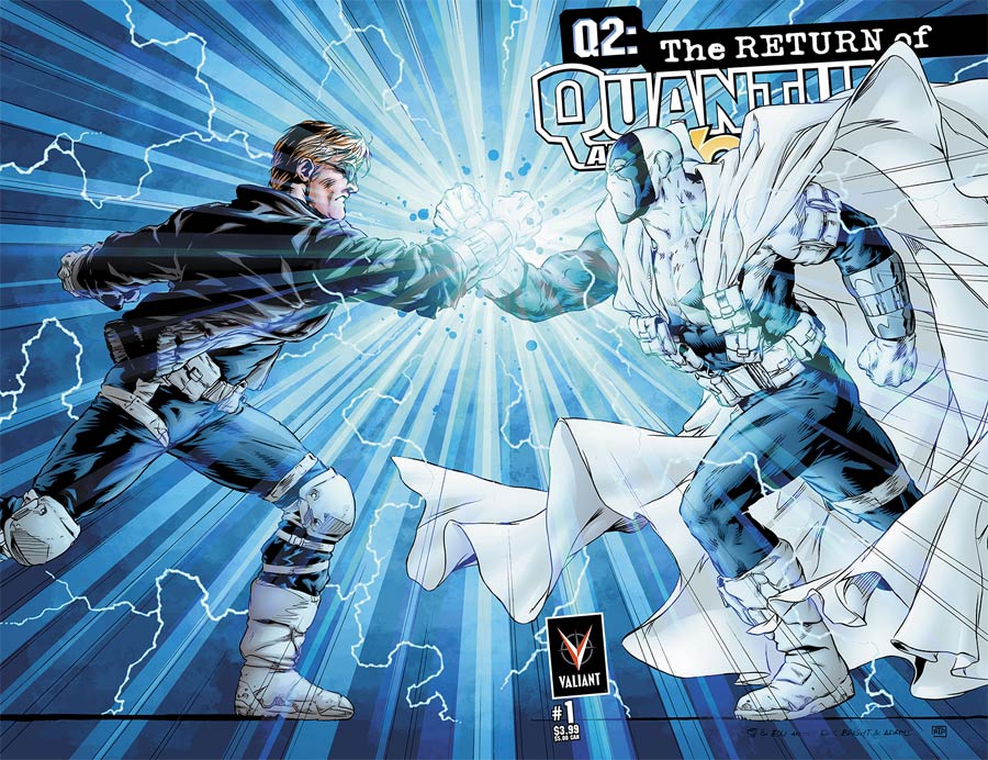 Q2 Return Of Quantum & Woody #1 Cover C Incentive Oscar Jimenez Wraparound Variant Cover