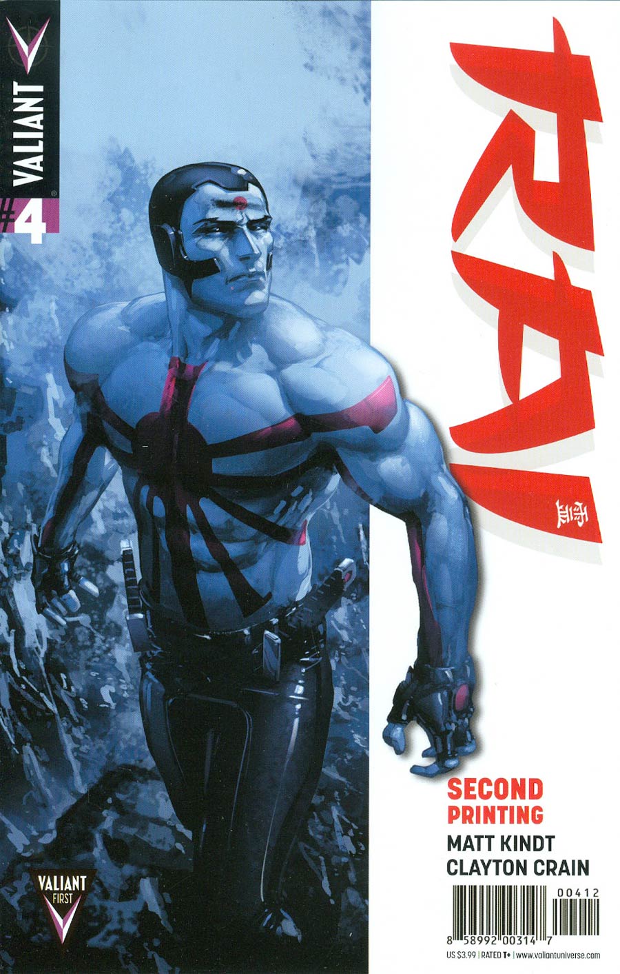 Rai Vol 2 #4 Cover C 2nd Ptg Clayton Crain Variant Cover