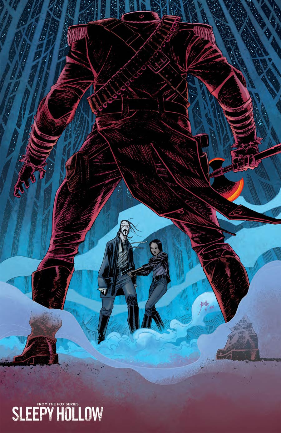 Sleepy Hollow #1 Cover B Incentive Jorge Coelho Virgin Variant Cover