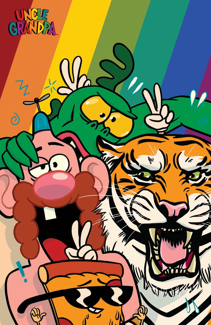 Uncle Grandpa #1 Cover C Incentive Chris McD Virgin Variant Cover