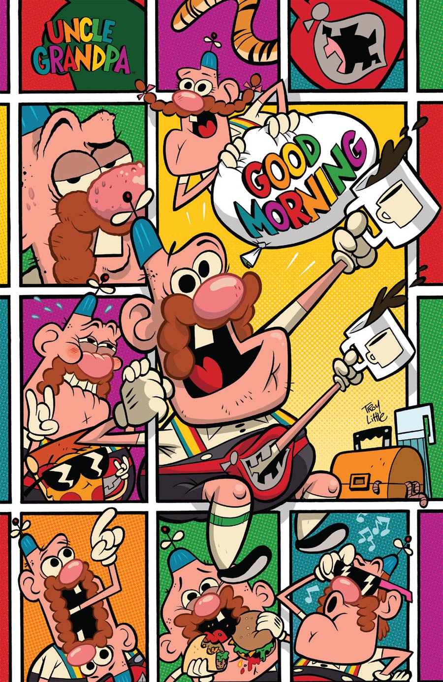 Uncle Grandpa #1 Cover D Incentive Troy Little Virgin Variant Cover