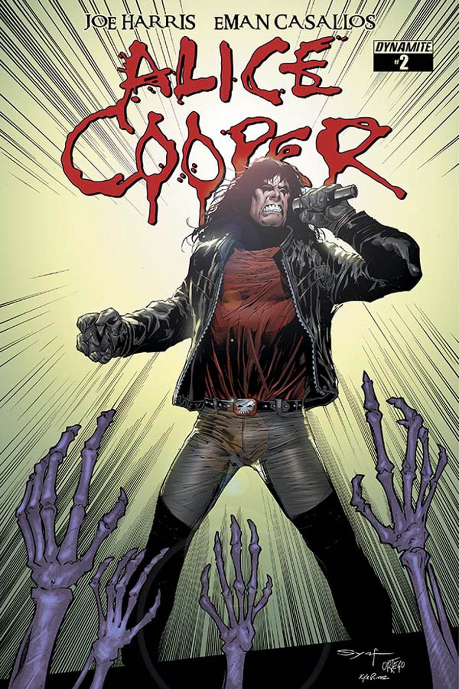 Alice Cooper #2 Cover B Incentive Ardian Syaf Color Variant Cover
