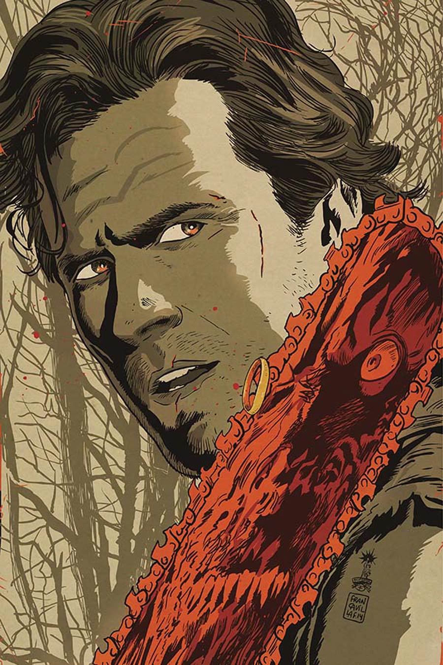 Army Of Darkness Ash Gets Hitched #3 Cover E Incentive Francesco Francavilla Virgin Cover