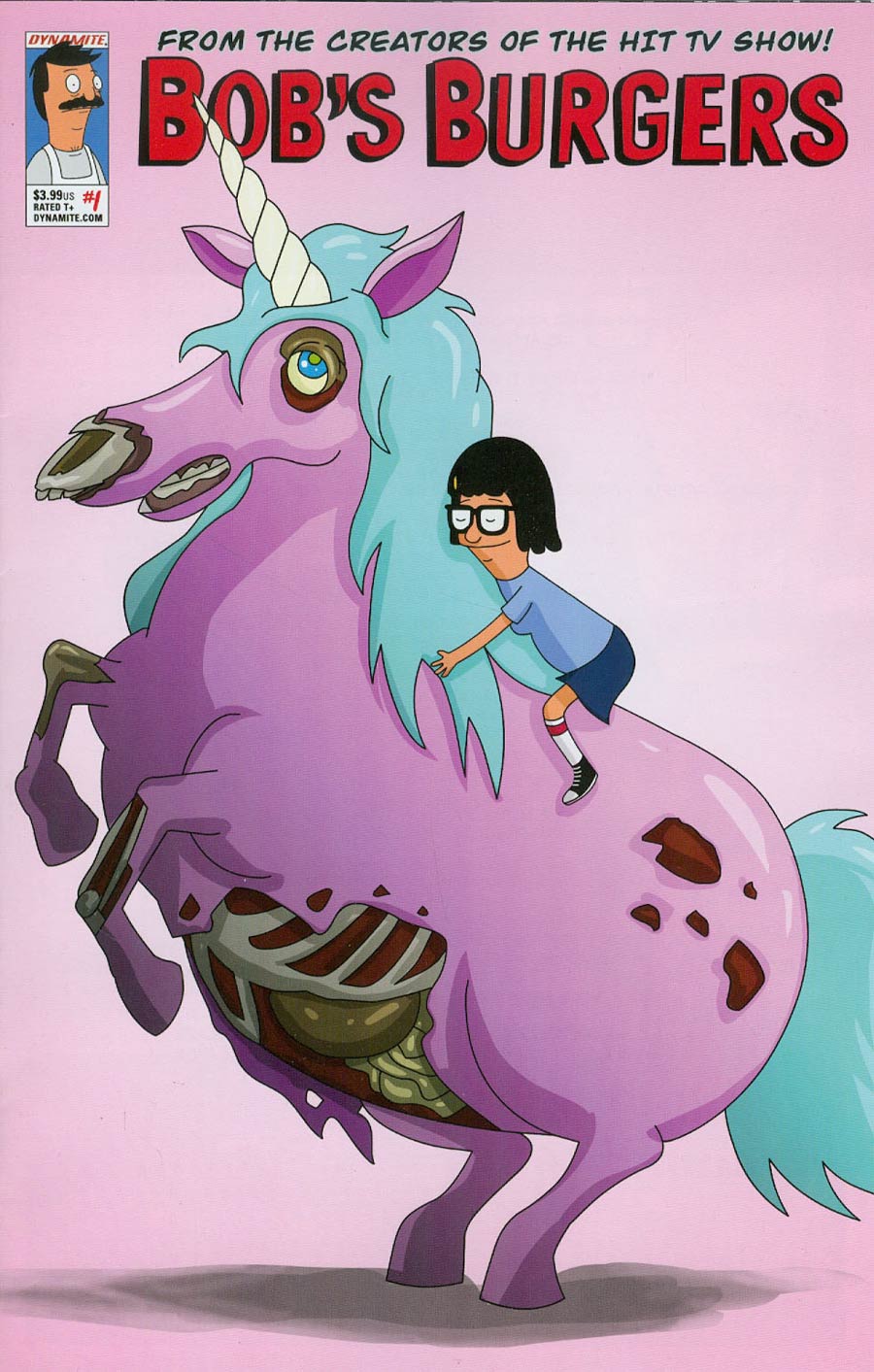 Bobs Burgers #1 Cover H 3rd Ptg Devin Roth Variant Cover