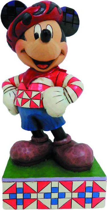 Disney Traditions Mickey Around The World Figurine - France