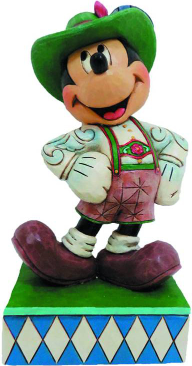 Disney Traditions Mickey Around The World Figurine - Germany