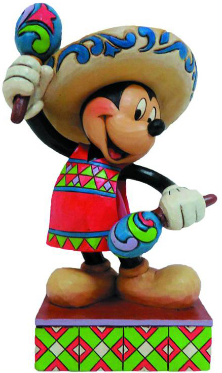 Disney Traditions Mickey Around The World Figurine - Mexico