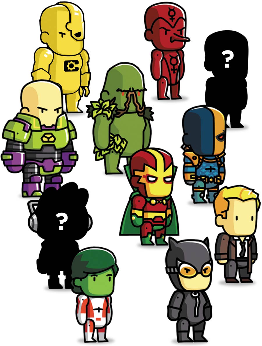 Scribblenauts Unmasked Mini Figure Series 4 Blind Mystery Box