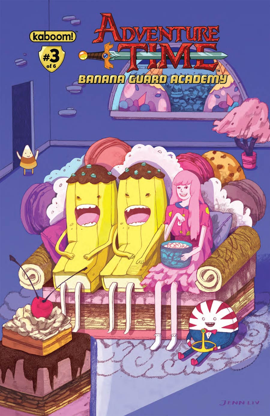 Adventure Time Banana Guard Academy #3 Cover B Regular Jen Liu Cover
