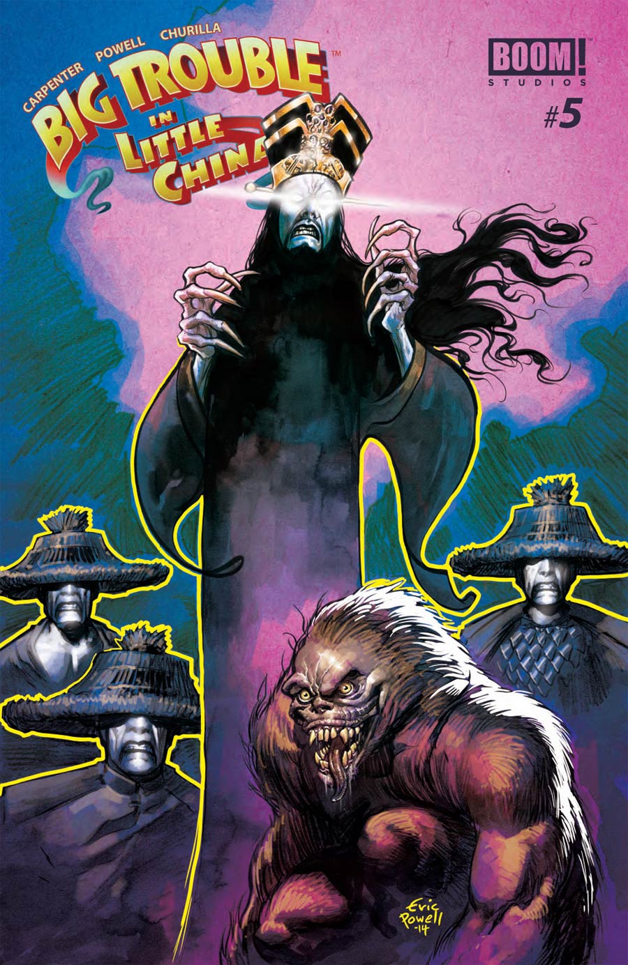 Big Trouble In Little China #5 Cover A Regular Eric Powell Cover