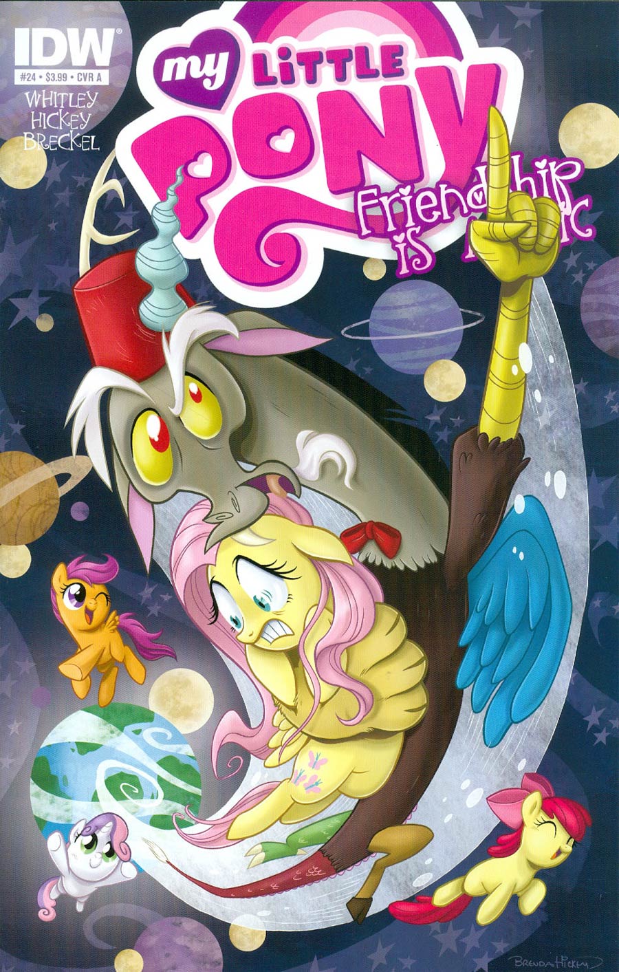 My Little Pony Friendship Is Magic #24 Cover A Regular Brenda Hickey Cover
