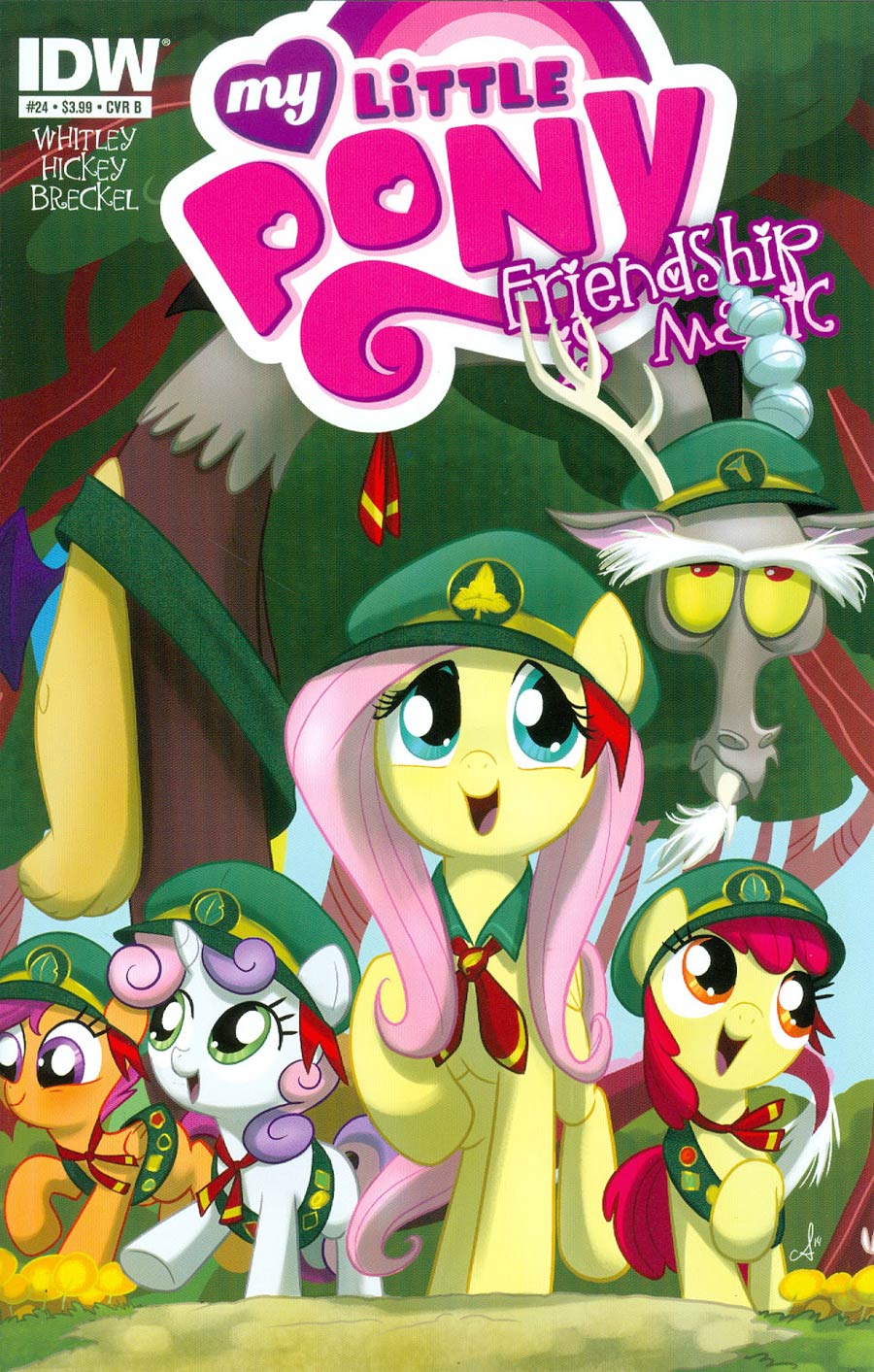 My Little Pony Friendship Is Magic #24 Cover B Regular Amy Mebberson Cover