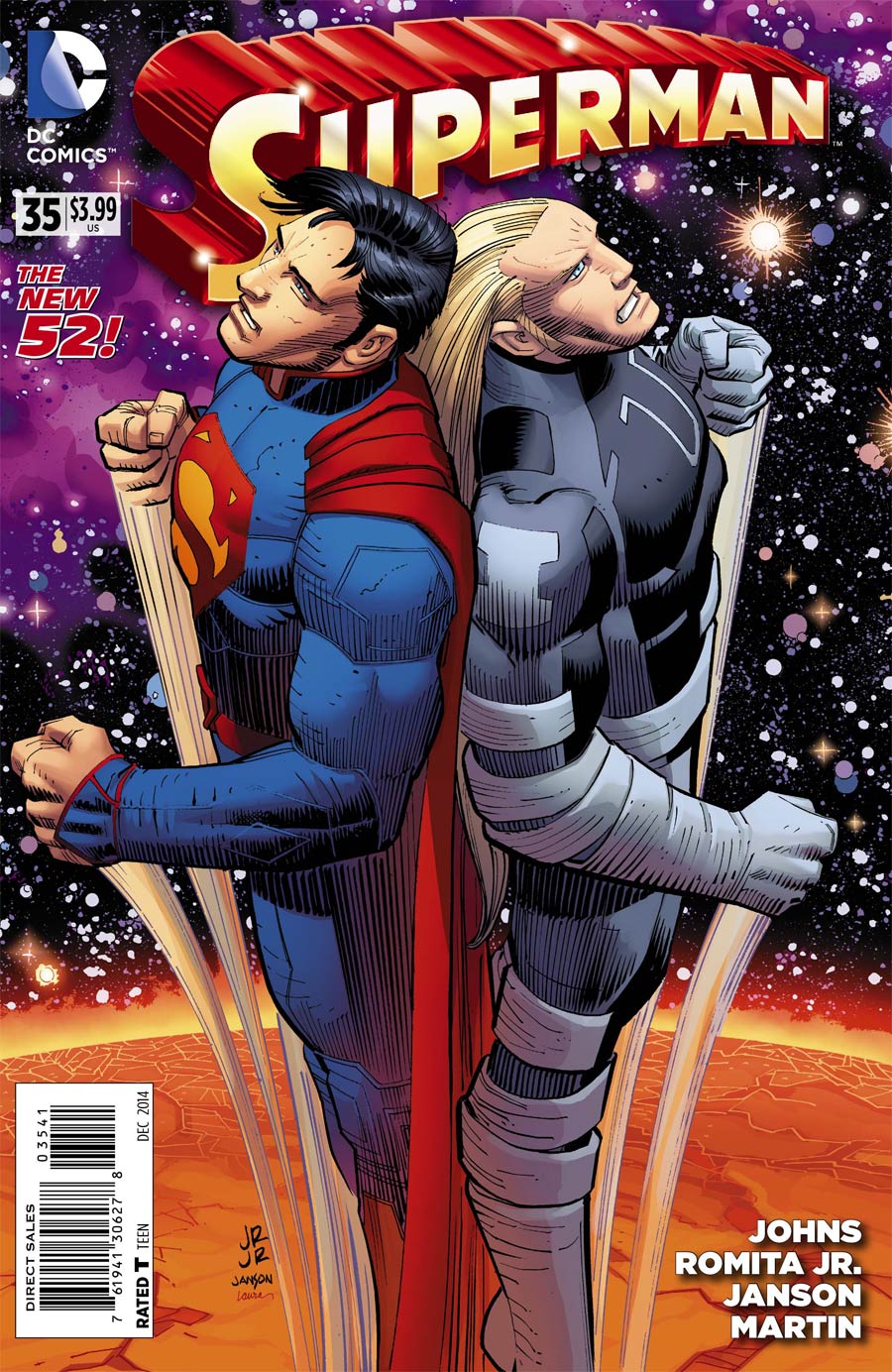 Superman Vol 4 #35 Cover F Incentive John Romita Jr Variant Cover