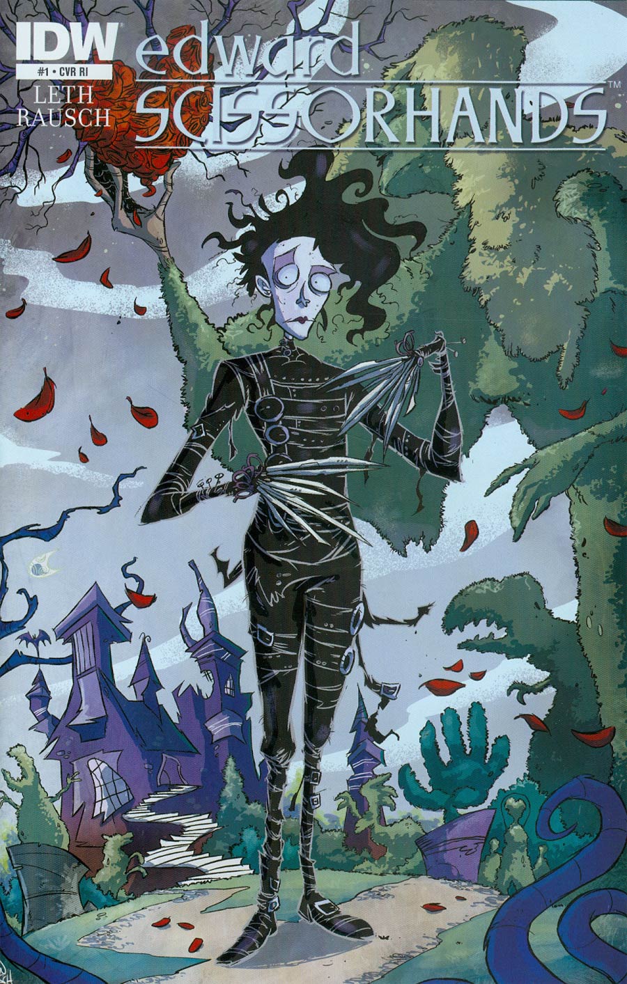 Edward Scissorhands #1 Cover C Incentive Drew Rausch Variant Cover