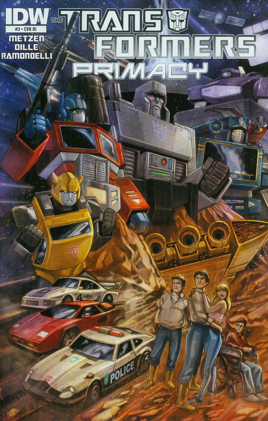 Transformers Primacy #3 Cover C Incentive Ken Christiansen 30th Anniversary Variant Cover