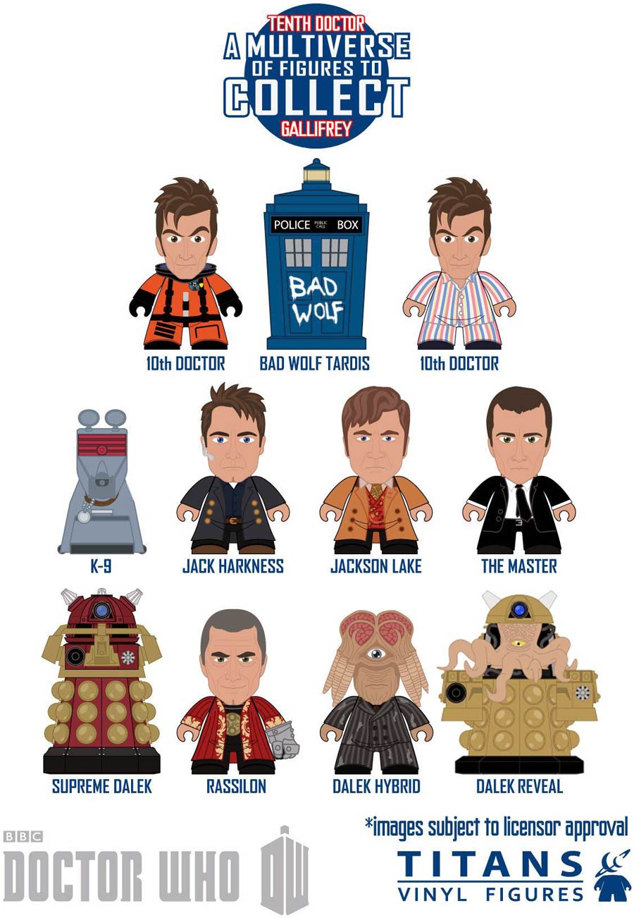 Doctor Who Titans Mini Figure Series 5 Blind Mystery Box