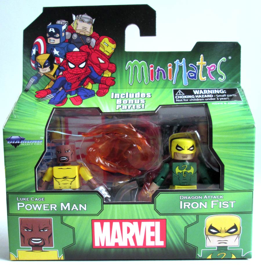 Marvel Minimates Best Of Series 3 Luke Cage Power Man & Iron Fist 2-Pack