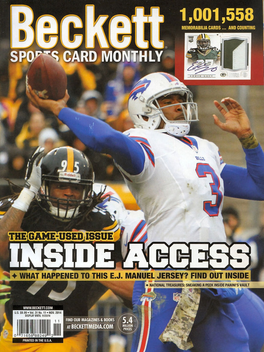 Beckett Sports Card Monthly Vol 31 #11 Nov 2014