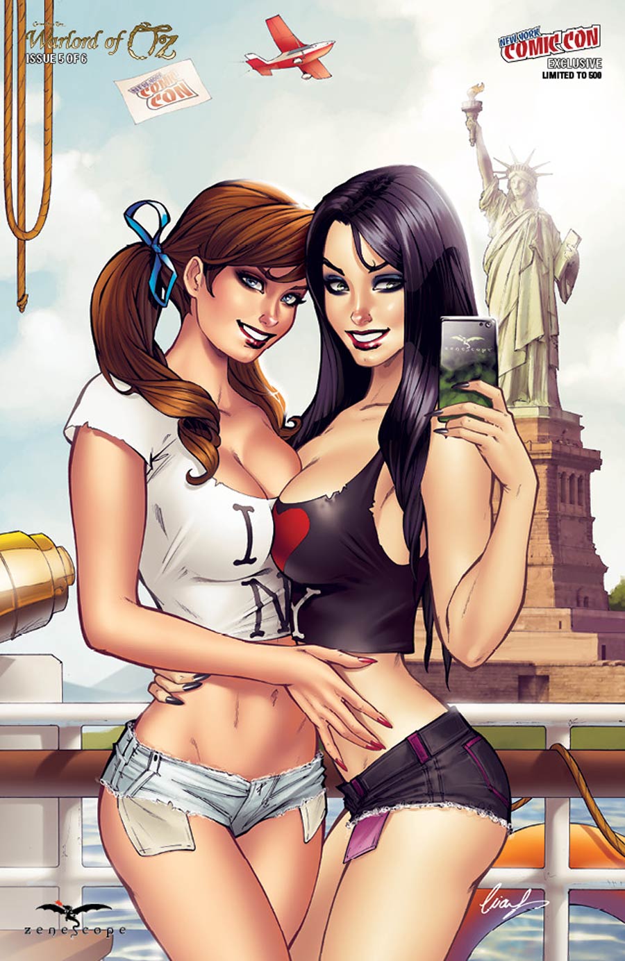 Grimm Fairy Tales Presents Warlord Of Oz #5 Cover D NYCC 2014 Exclusive Elias Chatzoudis Variant Cover