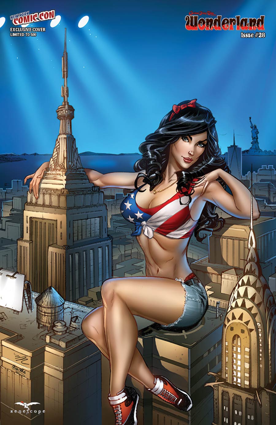 Grimm Fairy Tales Presents Wonderland Vol 2 #28 Cover D NYCC 2014 Exclusive Michael Dooney Variant Cover
