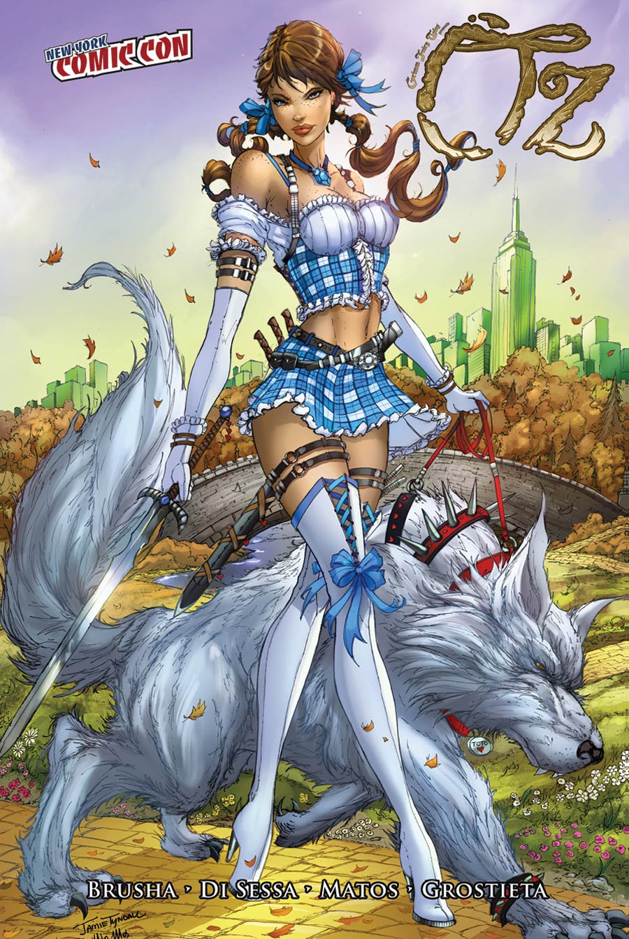 Grimm Fairy Tales Presents Oz HC NYCC 2014 Exclusive Jamie Tyndall Variant Cover