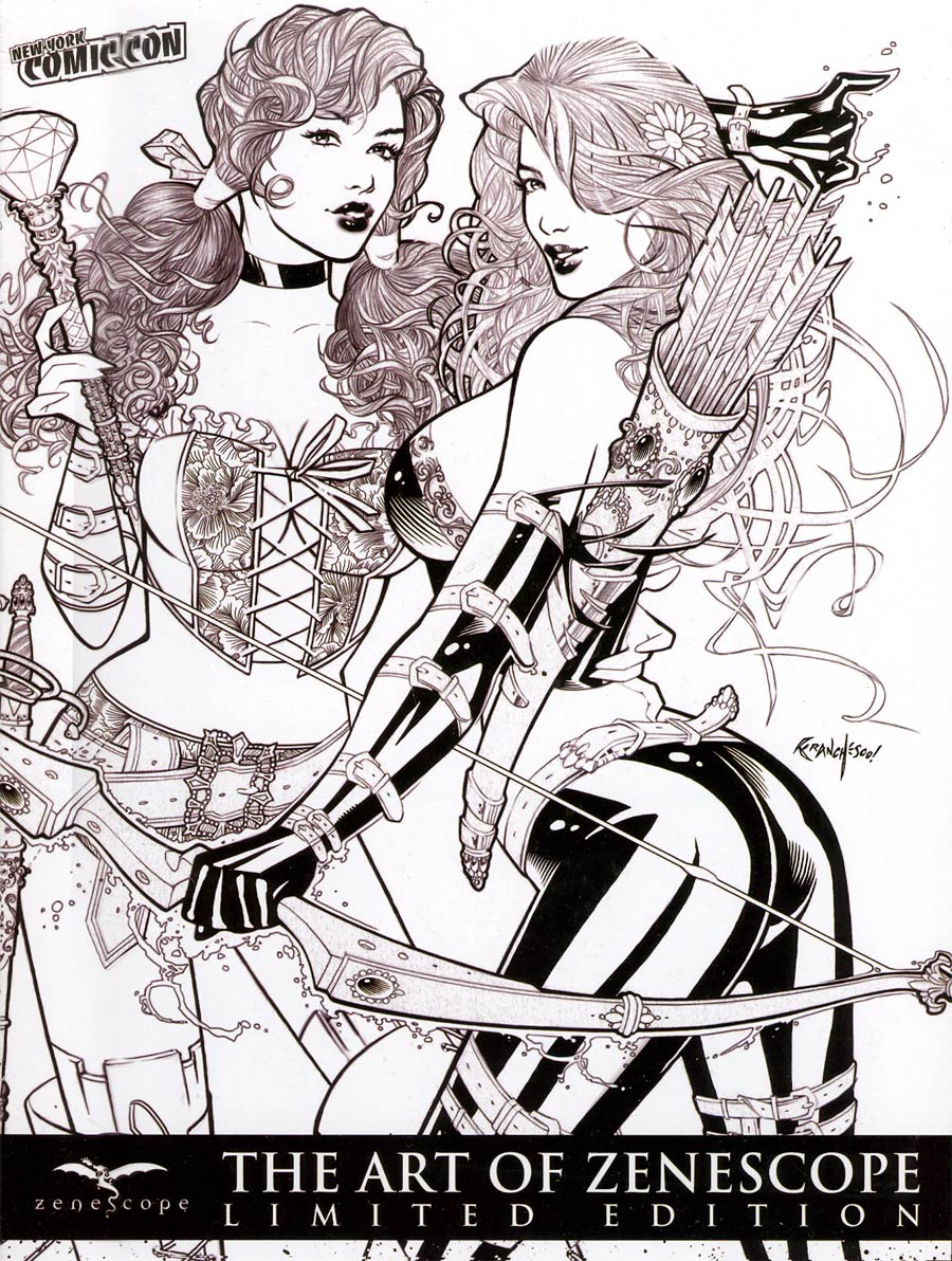 Art Of Zenescope Vol 2 HC NYCC 2014 Exclusive Franchesco Variant Cover