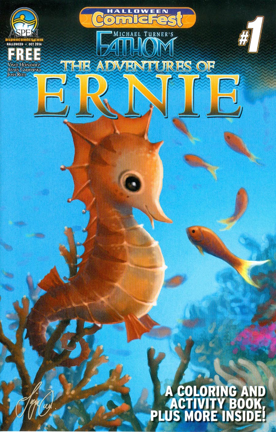 HCF 2014 Michael Turners Fathom Adventures Of Ernie