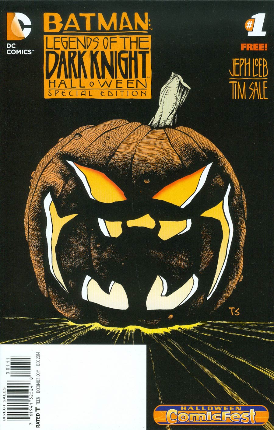 HCF 2014 Batman Legends Of The Dark Knight Halloween SpeciaL