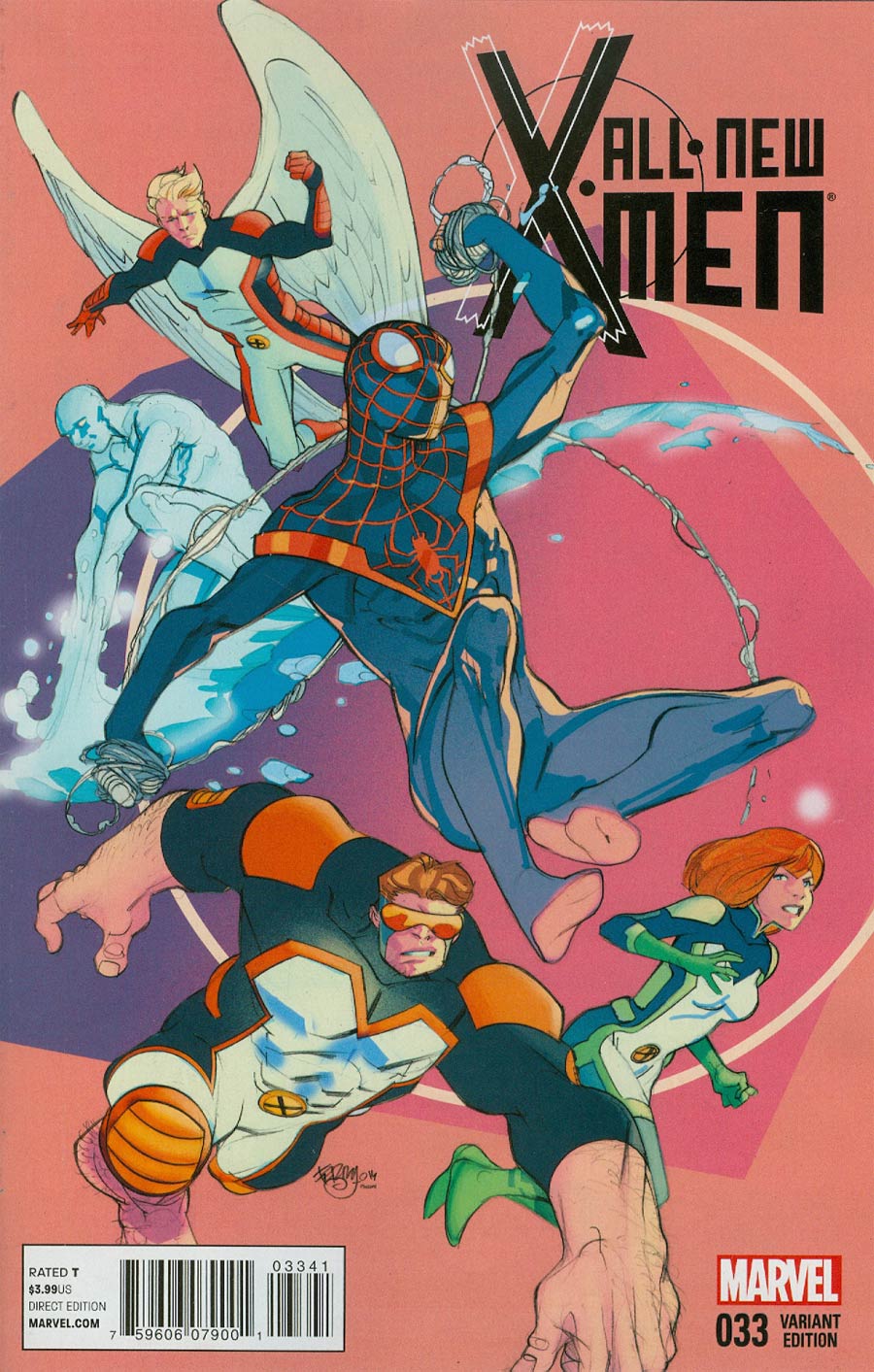 All-New X-Men #33 Cover C Incentive Pasqual Ferry Variant Cover