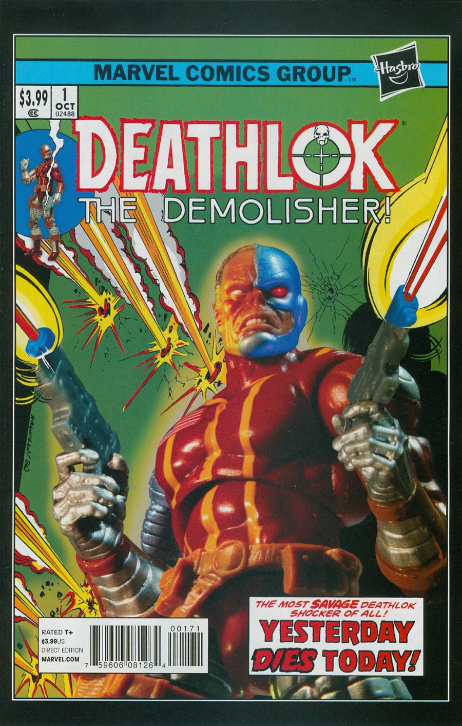 Deathlok Vol 5 #1 Cover D Incentive Hasbro Variant Cover