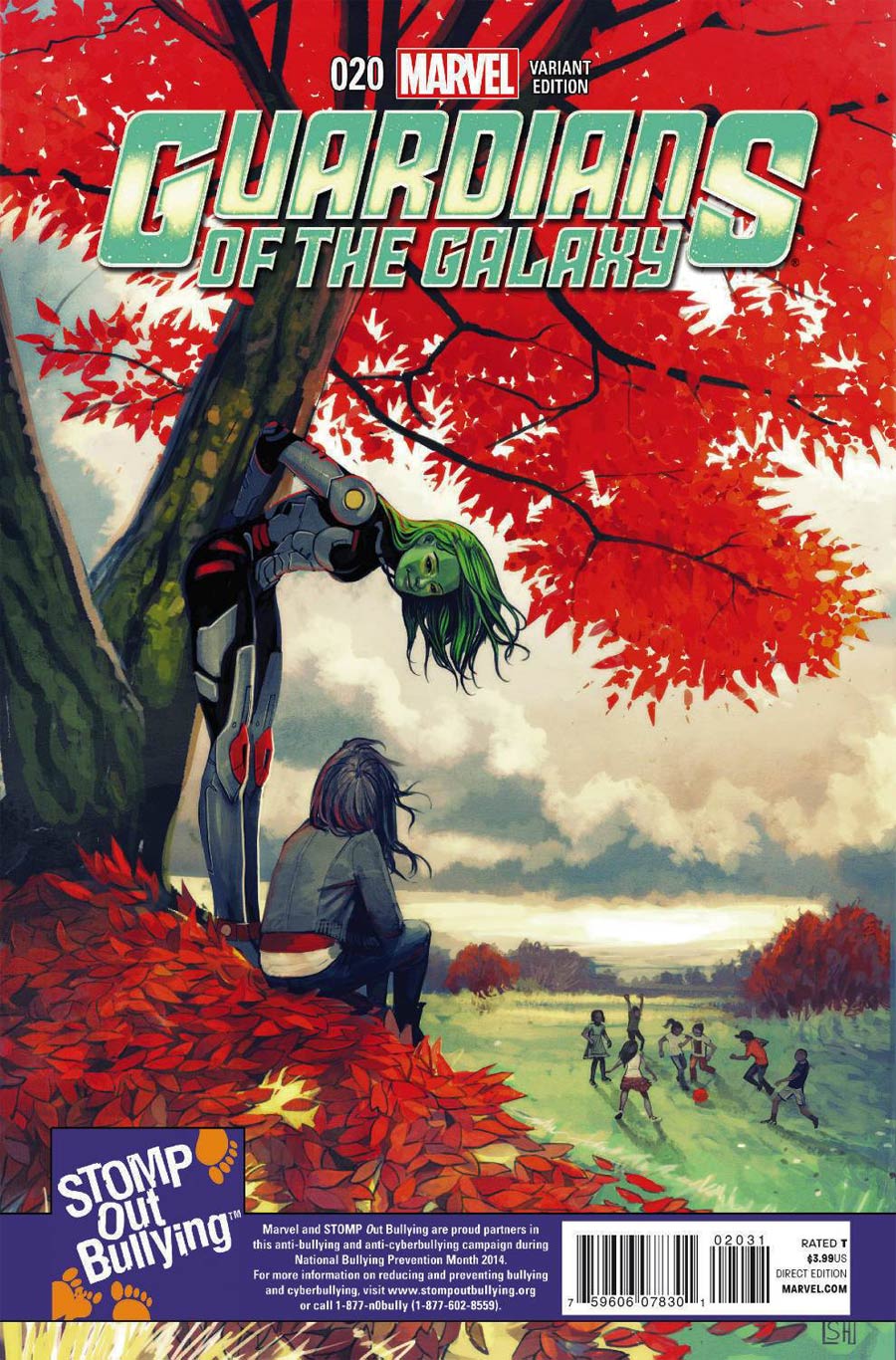 Guardians Of The Galaxy Vol 3 #20 Cover C Incentive Stomp Out Bullying Variant Cover